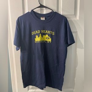 Dead Hearts (NYHC) - skyline tshirt size Medium